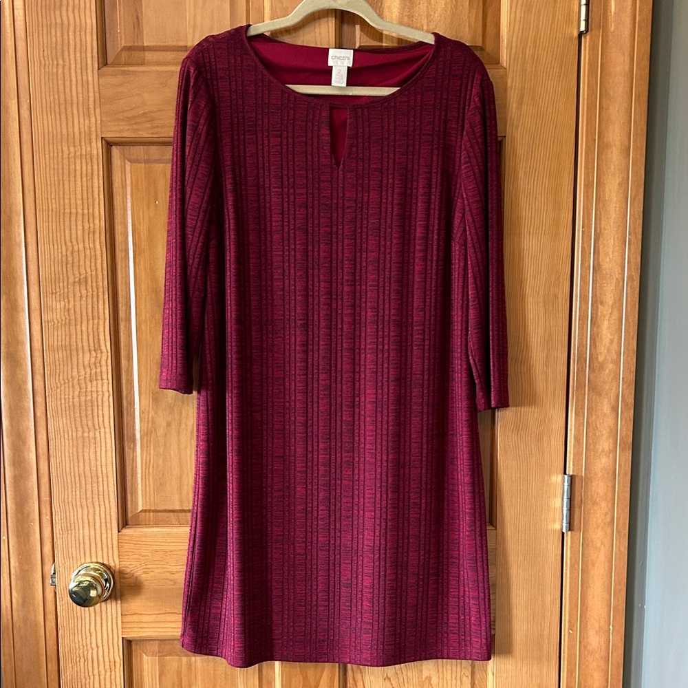 Chico's Rich Red Dress